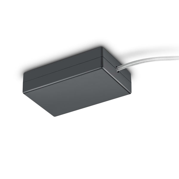 Alimentatore distaccato per binario duoline nero