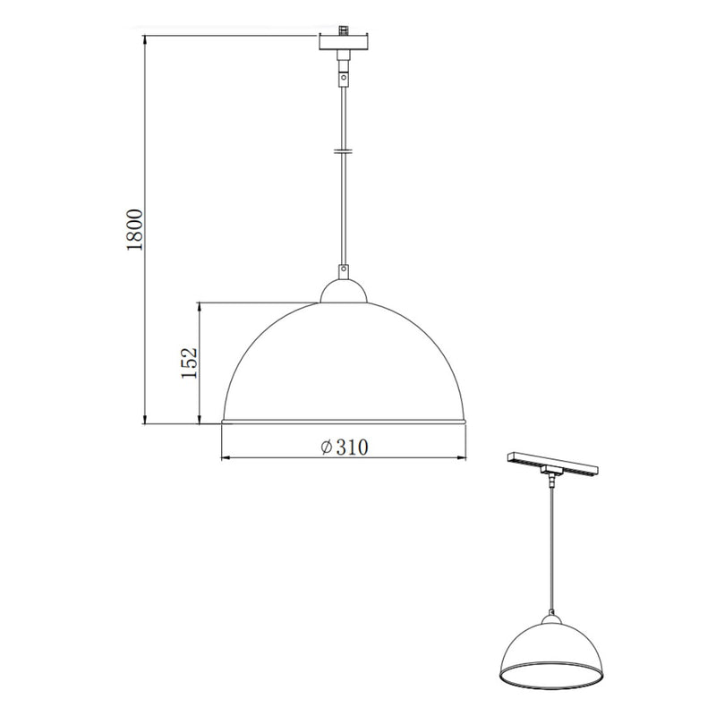 Lampadari da Cucina | Illuminazione su Binario Elettrificato | Trio Lighting