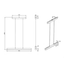 Paros | Lampadari LED Moderni | Illuminazione da Cucina | Trio Lighting