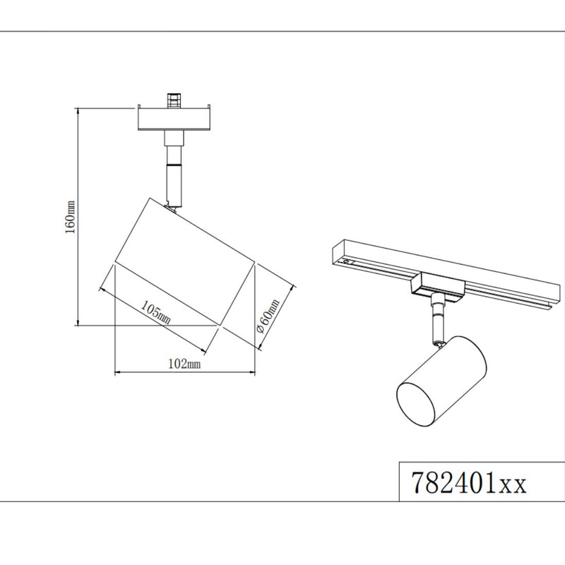 Faretti LED | Illuminazione su Binario | Trio Lighting