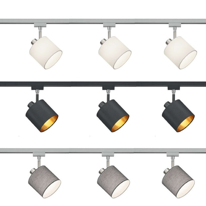 DUOLINE - Tommy spot orientabile per sistema di illuminazione componibile su binario elettrificato