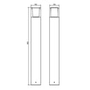 Ebro 422160142 | Lampione LED | Illuminazione da esterno | Trio Lighting