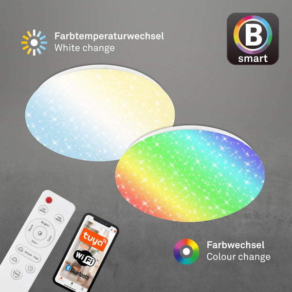 Barny 3067-016 | Plafoniera LED RGB | Illuminazione smart