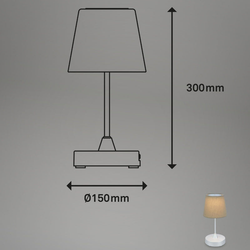Compa 7447-011 | Lampada LED | Briloner