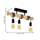 Townshend 33166 | Plafoniera bianca | EnlightenStore