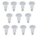 Confezione 10 lampadine LED E27 R63 8W 720 lumen 3000K 4000K faretti spot