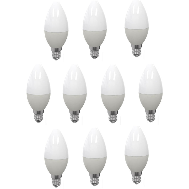 10 Lampadine LED | E14 6W | Intec Light