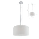Lampadari moderni cupola in vetro disponibili in diverse misure e colori
