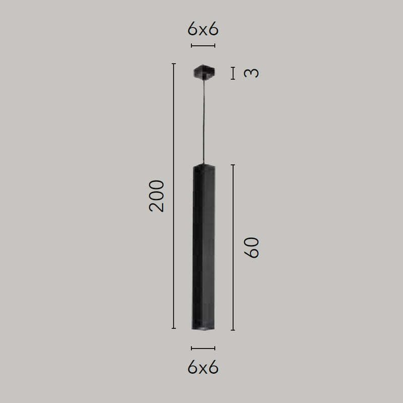 I-FLUKE-SQ BRO | Lampadari da cucina | Fluke ruggine | Fan Europe