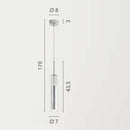 Lampadario TABOO cromo | Illuminazione moderna | Fan Europe