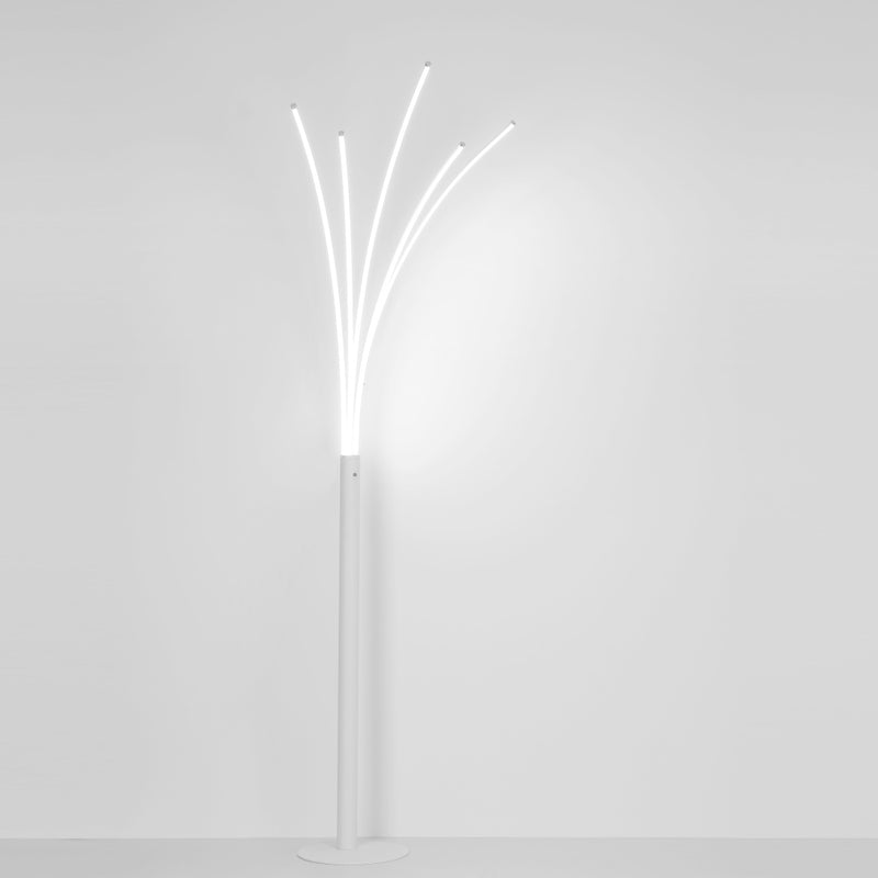 Bizzy 59229W | Piantana LED moderna bianco | Globo Lighting