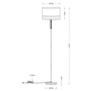 Chipsy 15221S | Piantana tessuto | Globo Lighting