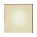 plafoniera da soffitto led quadrata 50x50 in tessuto grigio scuro