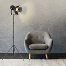 Egon 54650-1SB | Piantana moderna nero | Globo Lighting