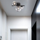 Riha nero | Plafoniera Moderna | Illuminazione Design