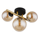 Riha oro | Plafoniera Classica | Illuminazione | Globo Lighting