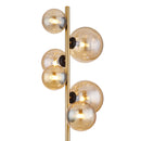 Piantana Riha | Lampada da Terra Moderna | Vetri Ambra