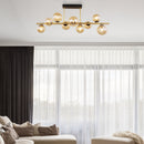 Riha 56135-9D | Plafoniera oro classica | Globo Lighting