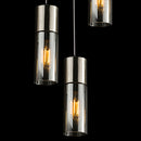 Annika 21000-3HN | Lampadario moderno cromato | Illuminazione da cucina