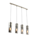 Annika 21000-4HN | Lampadario moderno cromato | Illuminazione soggiorno