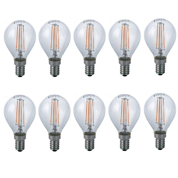 Lampadine LED | E14 4W | Goccia trasparenti | EnlightenStore