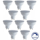 Confezione 10 lampadine LED GU10 5,5W dimmerabili per faretti