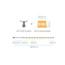 Aurora | Catena Luminosa | Ricarica solare | Newgarden