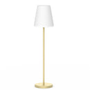 Lola Slim 120 Solare | Lampada da Terra LED | Oro | NewGarden