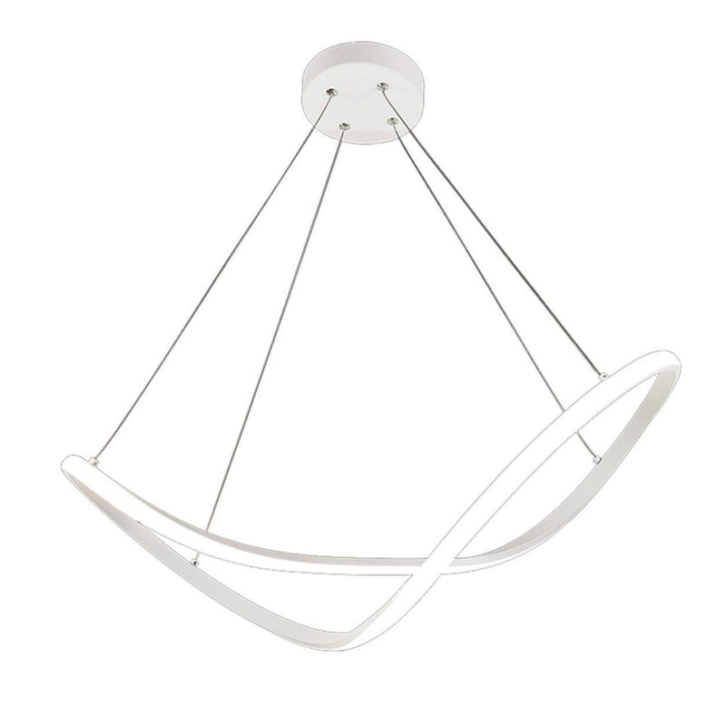 Lampadario LED Forever | Moderno bianco | Novecento Illuminazione 