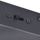 Plafoniera Sequence LED 41W Nero e Alluminio Spazzolato con SwitchDimmer 2300–4000K