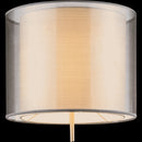 Theo - Piantana moderna con paralume doppio