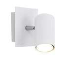Faretto Marley bianco GU10 orientabile in metallo per camera corridoio ingresso e pareti
