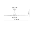 Ferro 0310 | Ventilatore da soffitto | Globo Lighting