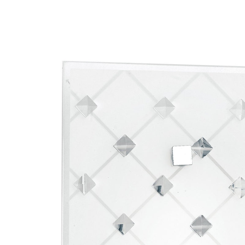 Florian - Applique LED 16W vetro decorato con cristalli