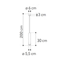 I-FLUKE-S30 BRO | Lampadario rustico | Fluke corten ruggine bronzo | Fan Europe