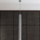 I-FLUKE-S CR | Lampadari moderni tubolari | Fluke cromo | Fan Europe