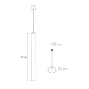 I-FLUKE-S CR | Lampadari moderni | Fluke | Fan Europe