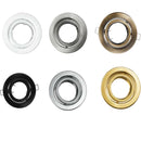 struttura rotonda Reflex orientabile in metallo per faretti gu10 da incasso controsoffitto