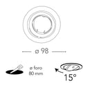 Reflex | Ghiere per faretti | Illuminazione da incasso