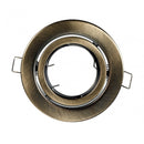 Ghiera per faretto da incasso orientabile finitura bronzo antico