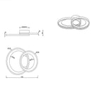 Granada 673810232 | Plafoniere LED moderne | Illuminazione da interno | Trio Lighting