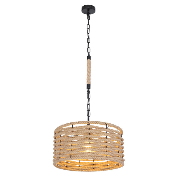 15679H1 Halia | Lampadari vintage | Paralume corda | Globo Lighting