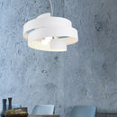 Lampadario a  sospensione moderno in metallo a spirale Ø48cm 3 luci