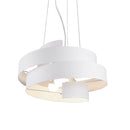 Lampadario a  sospensione moderno in metallo a spirale Ø48cm 3 luci