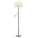 Lampada da terra Hotels moderna con braccio da lettura flessibile e accensioni separate