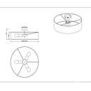 Lampada a soffitto Hotels Ø50 cm con 3 luci E27 e design contemporaneo