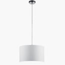 Hotel 303300101 | Lampadario moderno | Tessuto bianco | Trio Lighting