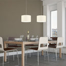 Hotel 303300101 | Lampadario Tessuto bianco | Trio Lighting