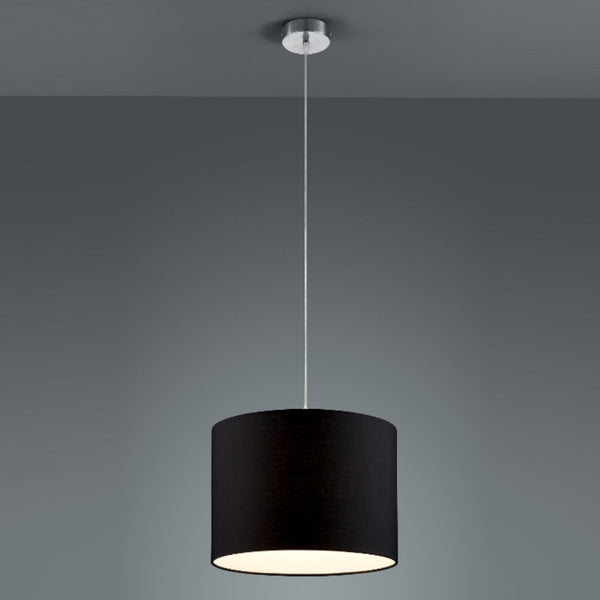 Hotel 303300102 | Lampadario moderno | Tessuto nero | Trio Lighting