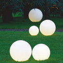 sfera luminosa geco diametro 40 centimetri per giardino e terrazzo